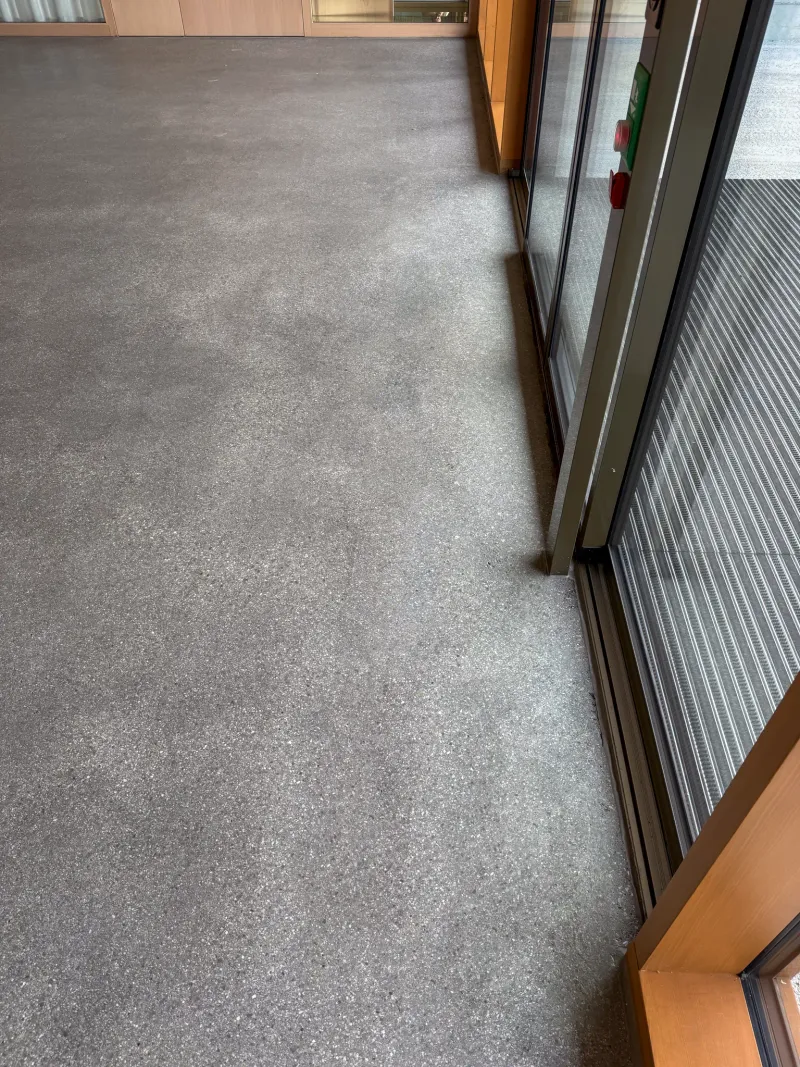 BAUKUNST – Baukosmetik Schweiz – Terrazzo – Nachher – Bodenreparatur – Aargau